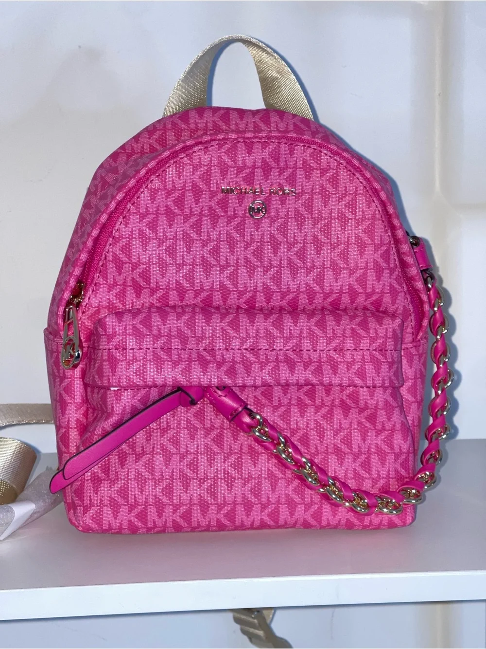 Michael Kors Slater Extra Small Convertible Messenger Backpack
